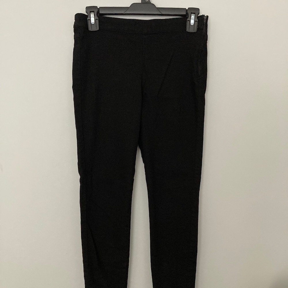 Divided (H&M) Black Pants Side Zipper Size 6